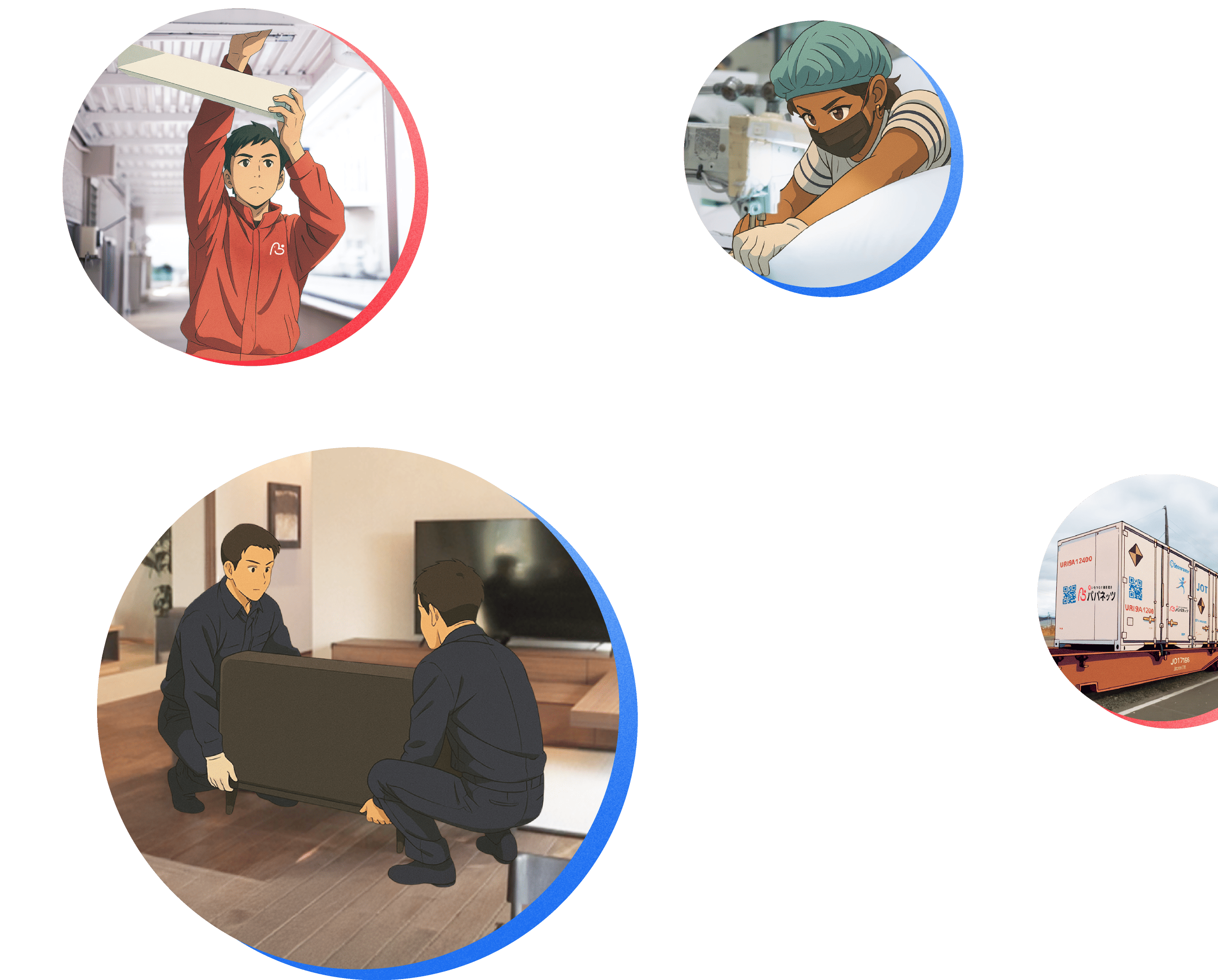 ヒーローセクションの人々のアイコン