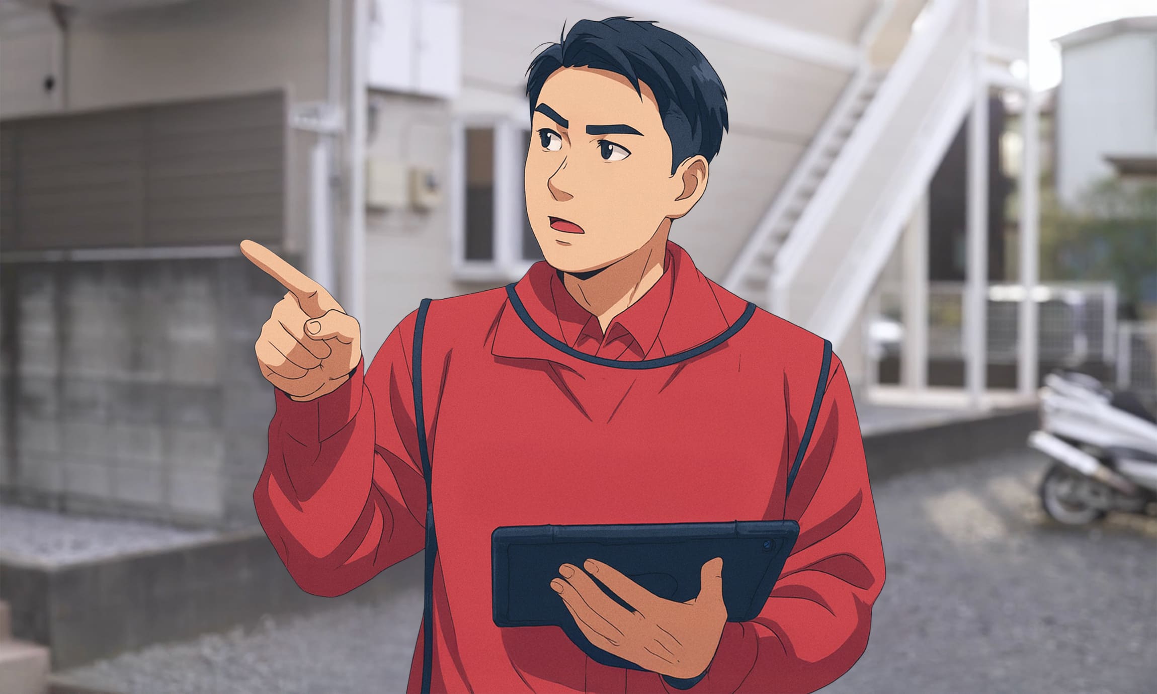 建物/レンタルコンテナ定期巡回のイメージ図