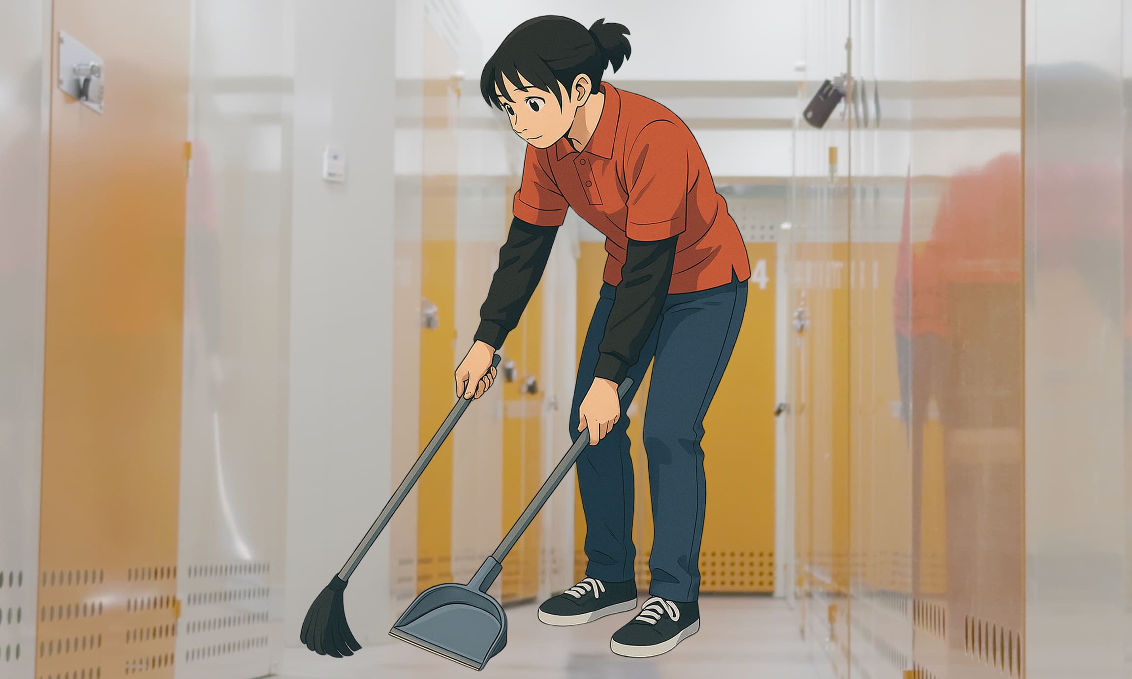 定期巡回/清掃のイメージ図