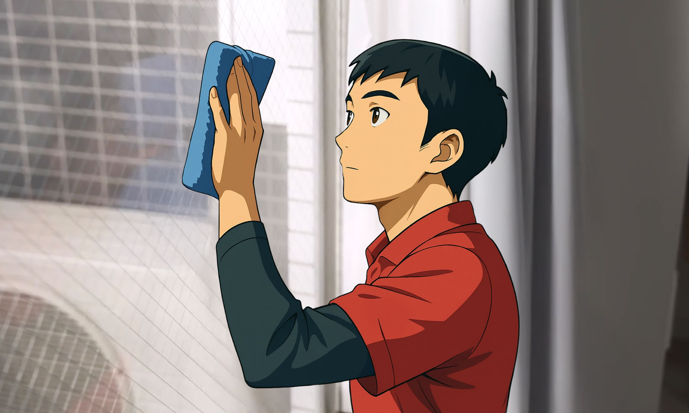 退去後清掃のイメージ図